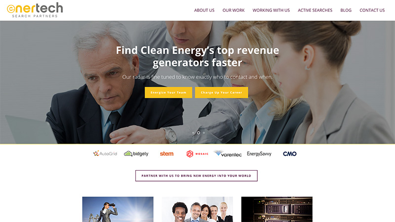 Read more about the article Enertech Search Partners Redesign