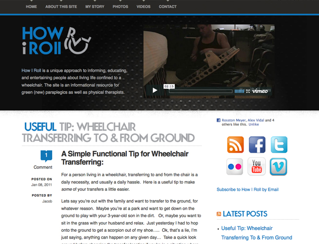 Read more about the article How I Roll